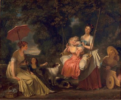 The Kiss of Innocence, or The Swing by Marguerite Gerard